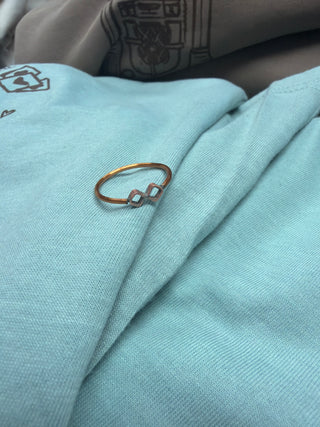 Infinity Copper Ring
