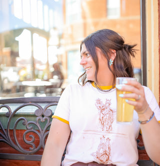 Sun Goes Up Ringer Tshirt