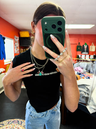 Royston/Purple Dalia Three Stone Cluster