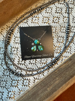 3 Stone Sonoran Cluster Necklace Rogue Yearling