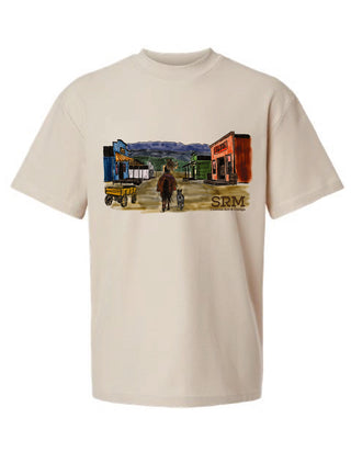 Wild West Mock Neck Tshirt