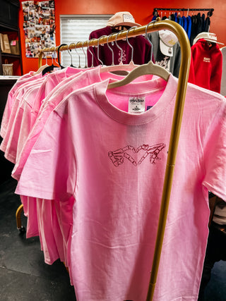 Skelly Love Pink Tshirt