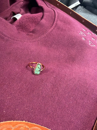 Turquoise Copper Ring