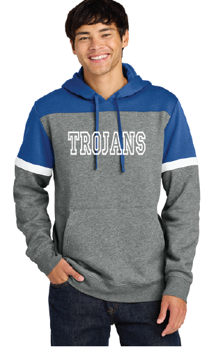 Adult Trojans Colorblock Hoodie
