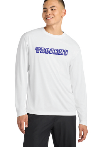 Sport Tek Long Sleeve White