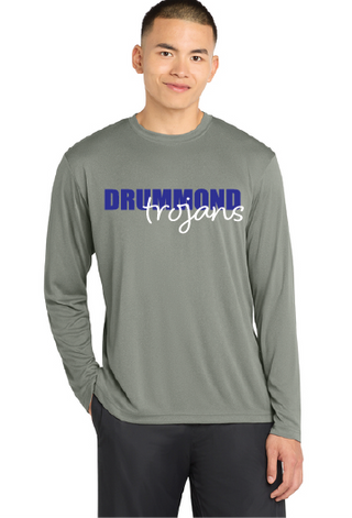 Sport Tek Long Sleeve Gray