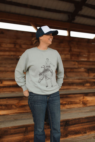 You Don't Wanna Buck With Me Crewneck