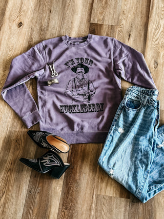 Doc Holliday Plum Crewnecks