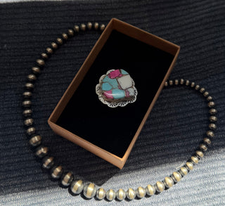 Cotton Candy Ring Size 9 - RYSC