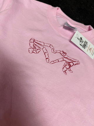 Skelly Love Pink Tshirt