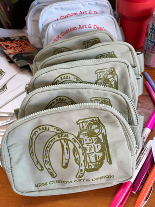 Horseshoes & Hand Grenades Belt Bag