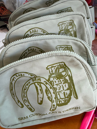 Horseshoes & Hand Grenades Belt Bag