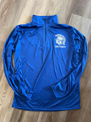 Lady Trojan 1/4 Zip Pullover