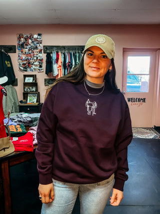 Saddle Crewneck