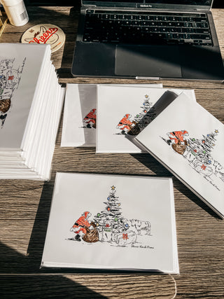 Santa Notecards