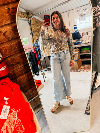 Deadwood Rose Long Sleeve Tshirt