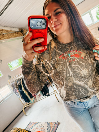 Deadwood Rose Long Sleeve Tshirt