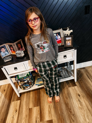 Run, Run Santa Youth Pant