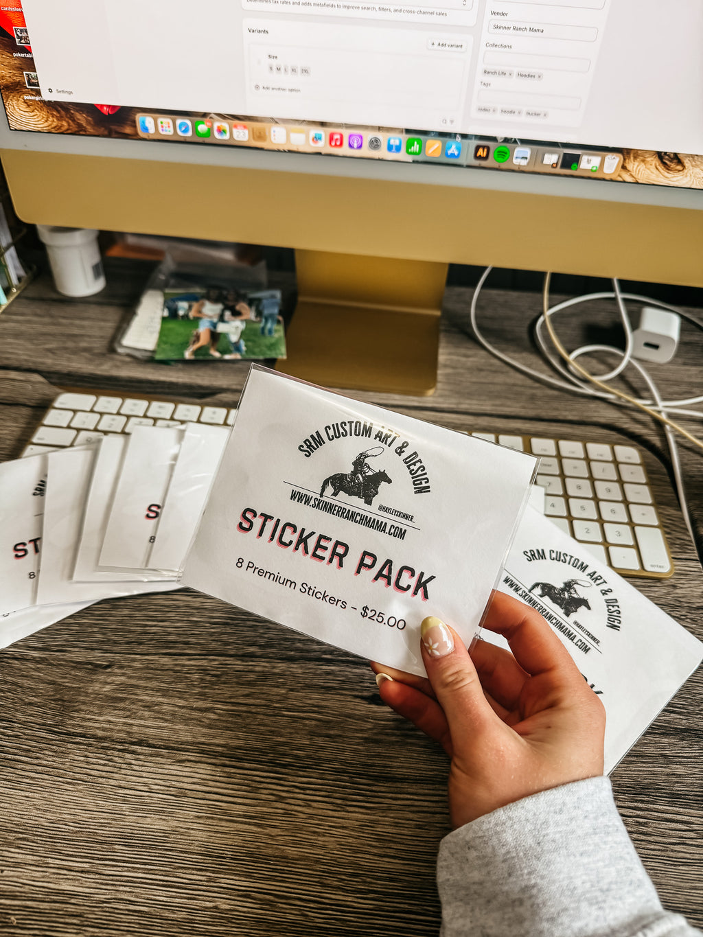 Premium Sticker Pack – SRM Custom Art and Design