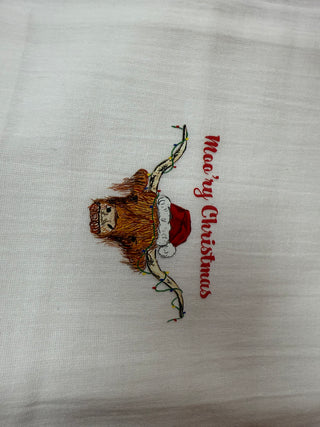 Moo'ry Christmas Tea Towels