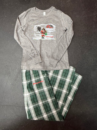 Run. Run Santa Youth Long Sleeve