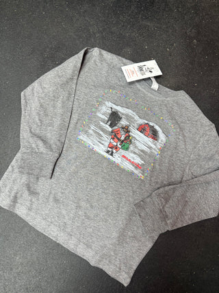 Run, Run Santa Infant Long Sleeve