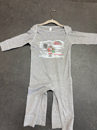 Run, Run Santa Infant Bodysuit