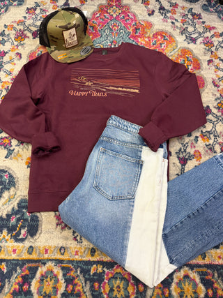 Happy Trails Crewneck