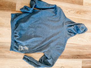 OG Outlaw Hoodie- Heather Denim