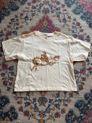 Cream Kick Up Your Heels Tshirt
