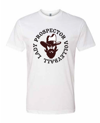 White Prospector Volleyball Tshirt