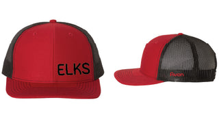 Richardson 112 Red and Black Hat