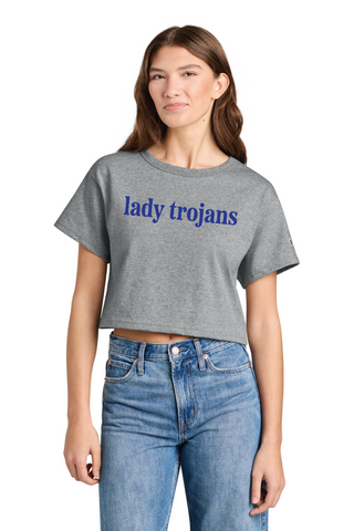 Lady Trojans Crop T